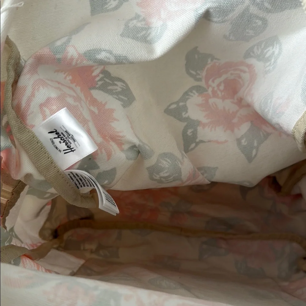Herschel Floral Cream Backpack